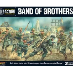 Warlord Bolt Action Bolt Action 2 Starter- Band of Brothers 401510001 Unpainted - Your Source for Gaming Essentials