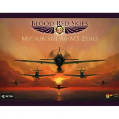 Warlord Games Blood Red Skies - Japanese Mitsubishi A6-M5 Zero (6 Planes) - Your Source for Gaming Essentials