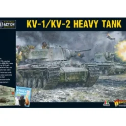 Warlord Games Bolt Action: KV1/2 Plastic Box Set #402014001 Unpainted Miniature - Your Source for Gaming Essentials