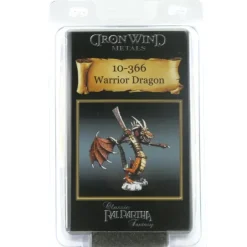 Warrior Dragon #10-366 Classic Ral Partha Fantasy RPG Metal Figure - Your Source for Gaming Essentials