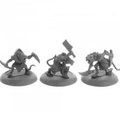 Wererats (3) #04074 Dark Heaven Legends Unpainted Metal Figures - Your Source for Gaming Essentials