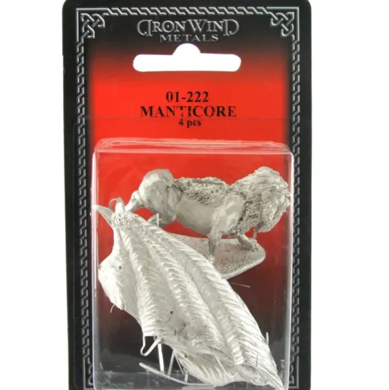 Winged Manticore #01-222 Classic Ral Partha Fantasy RPG Metal Figure - Your Source for Gaming Essentials