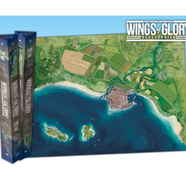 Wings of Glory Coast Game Mat - Your Source for Gaming Essentials