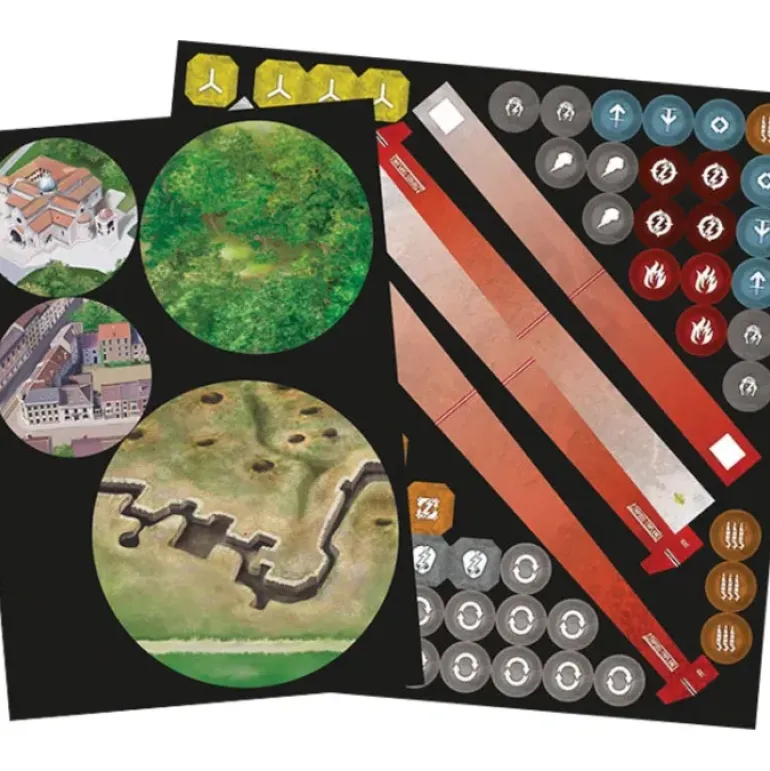 Wings of Glory: Tripods and Triplanes Additional Counter Set - Your Source for Gaming Essentials