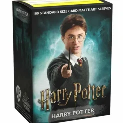 Wizarding World Harry Potter Matte 100 Standard Size Card Sleeves - Your Source for Gaming Essentials