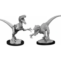 WizKids Deep Cuts Unpainted Miniatures: (W11) Raptors - Your Source for Gaming Essentials
