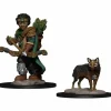 WizKids Wardlings Painted Miniatures: (W1) Boy Ranger & Wolf - Your Source for Gaming Essentials