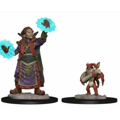 WizKids Wardlings Painted Miniatures: (W1) Boy Wizard & Imp - Your Source for Gaming Essentials