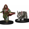 WizKids Wardlings Painted Miniatures: (W2) Girl Ranger & Lynx - Your Source for Gaming Essentials