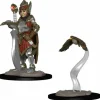 WizKids Wardlings Painted Miniatures: (W1) Girl Fighter & Hunting Falcon - Your Source for Gaming Essentials