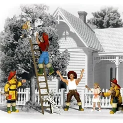 Woodland Scenics A1882 HO Firemen to the Rescue Figures (Set of 8) - Your Source for Gaming Essentials