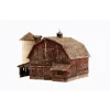 Woodland Scenics BR4932 N Built-&-Ready Old Weathered Barn Building W/LED - Your Source for Gaming Essentials