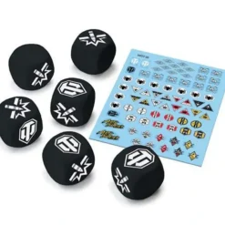 World of Tanks: Miniatures Game Dice and Decal Upgrade Pack - Tank Ace - Your Source for Gaming Essentials