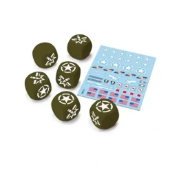 World of Tanks: Miniatures Game Dice and Decal Upgrade Pack - American - Your Source for Gaming Essentials